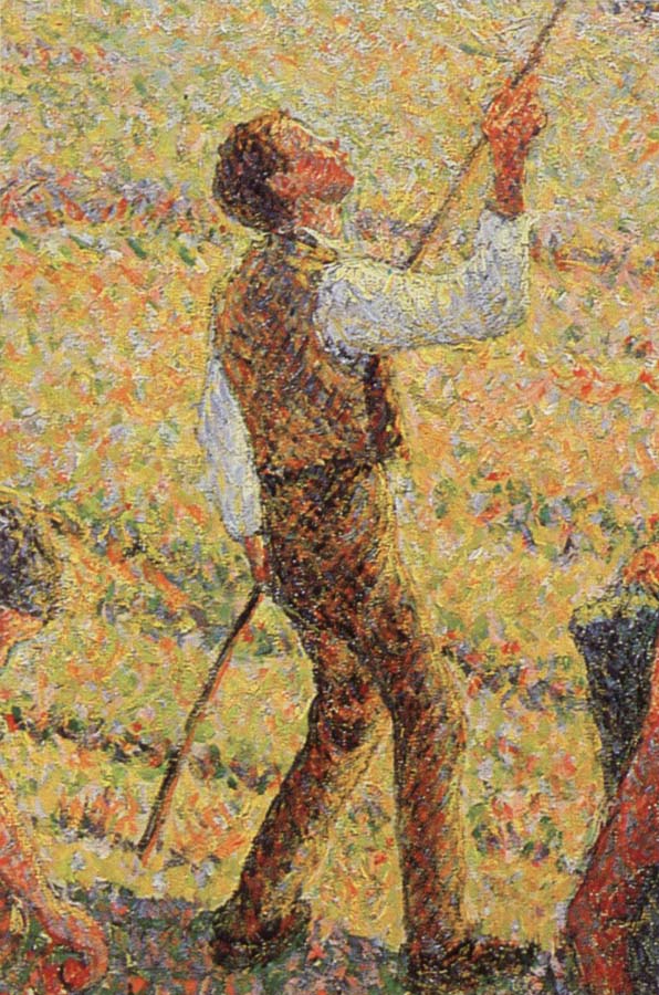 Camille Pissarro Detail of Pick  Apples